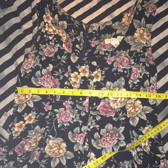 Vintage floral jumpsuit - Picture 6 of 7